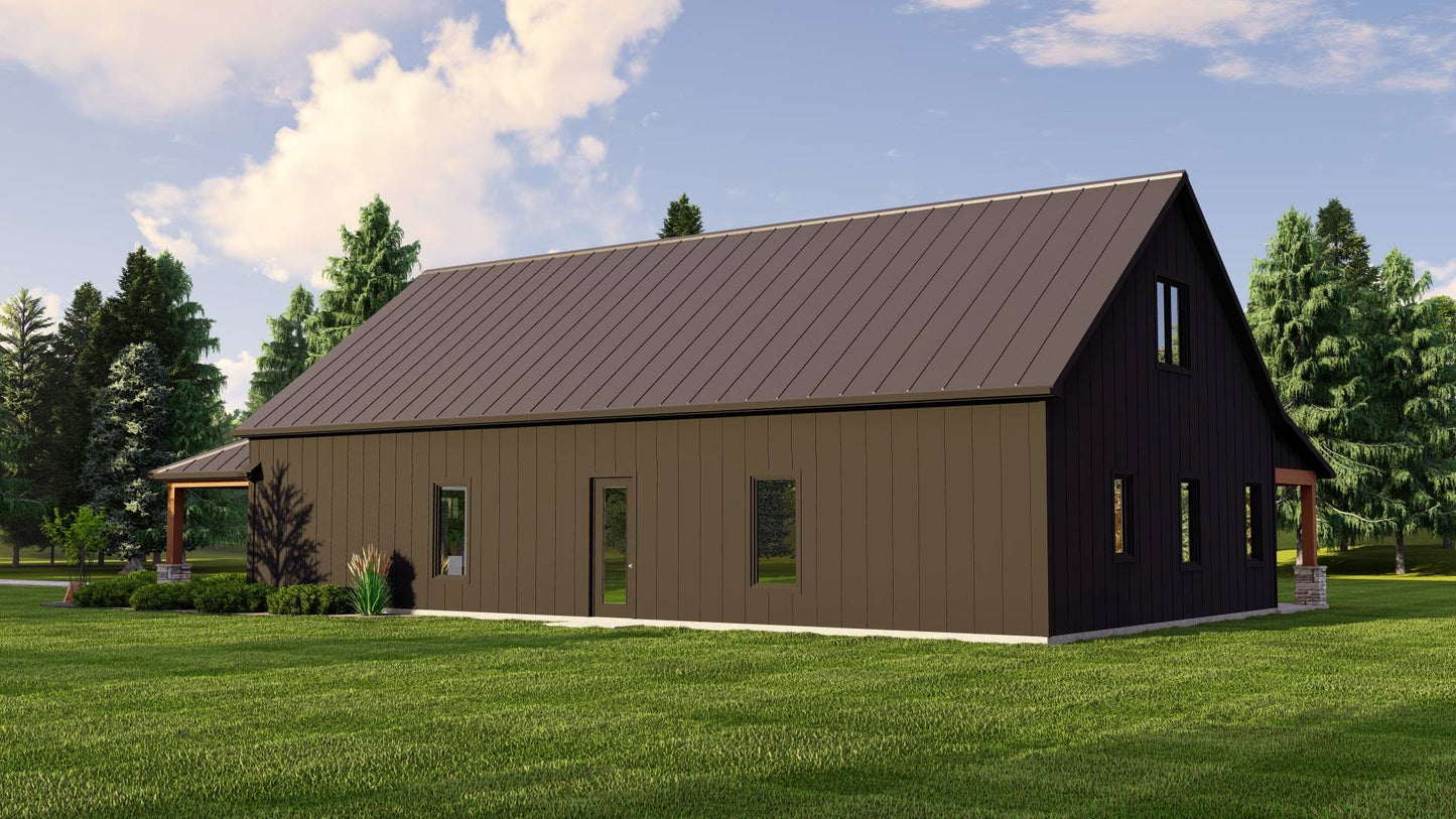 BG-20029 Fenwick Barndominium House Plan
