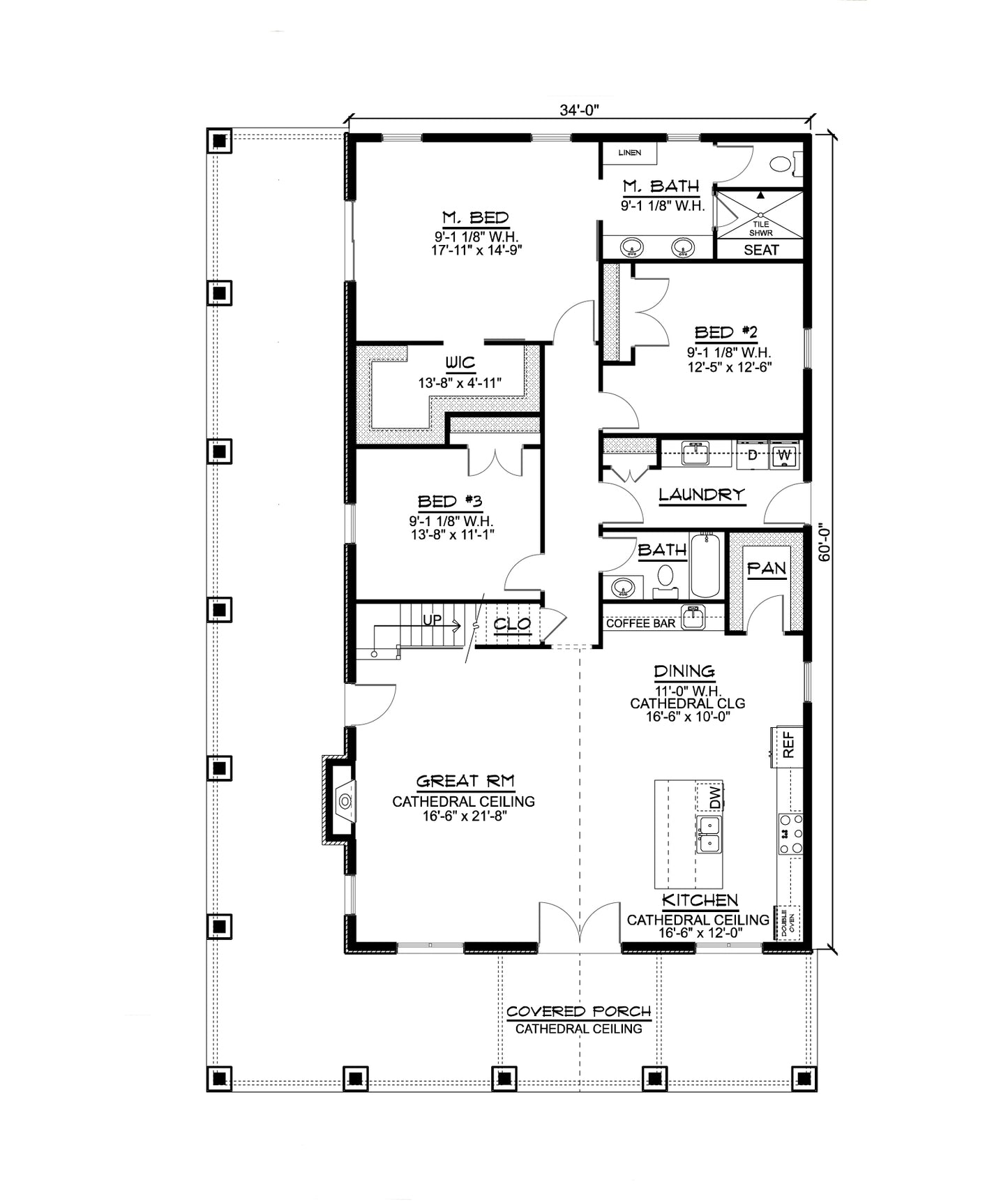 BG-20029 Fenwick Barndominium House Plan