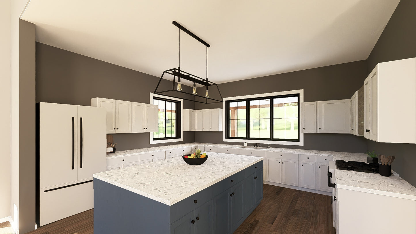 BG-20031 Havenwood Barndominium House Plan