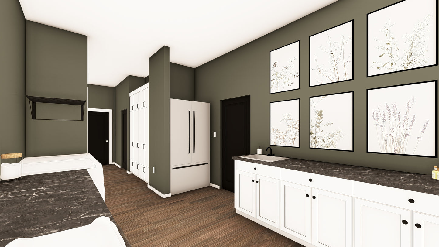 BG-20031 Havenwood Barndominium House Plan