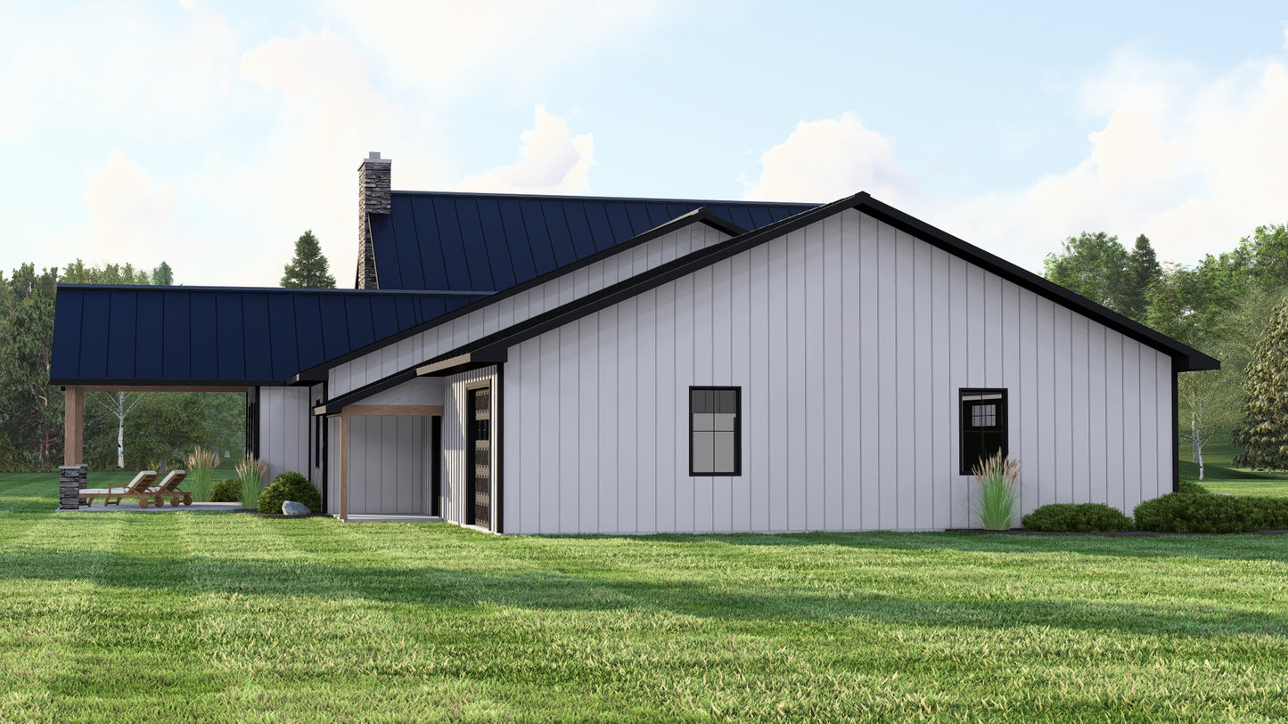 BG-20031 Havenwood Barndominium House Plan