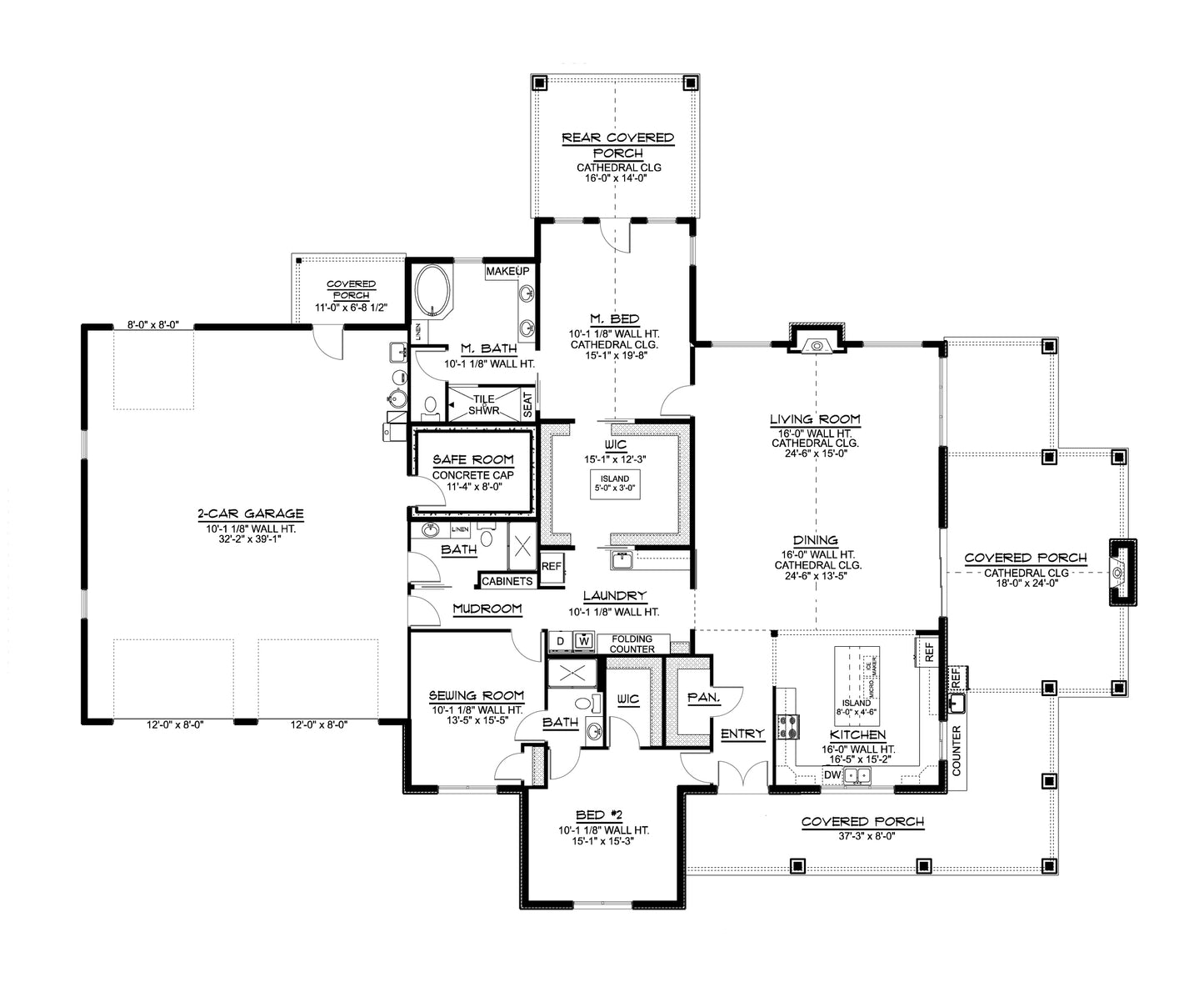 BG-20031 Havenwood Barndominium House Plan
