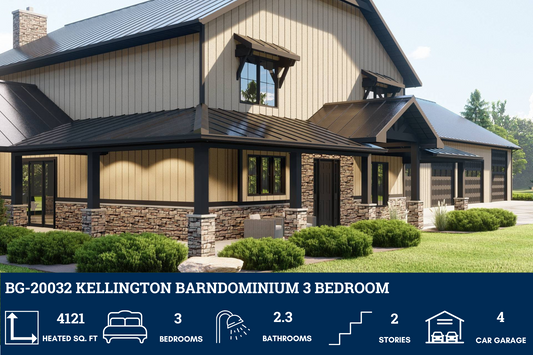 BG-20032 Kellington Barndominium House Plan