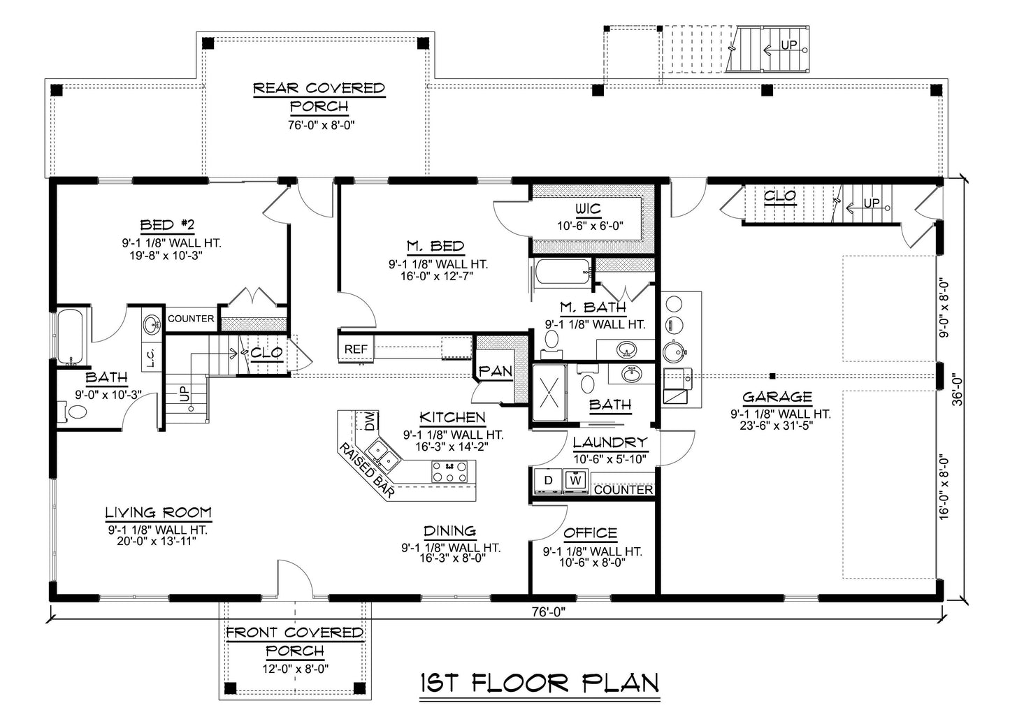 BG-20036 Linden Barndominium House Plan