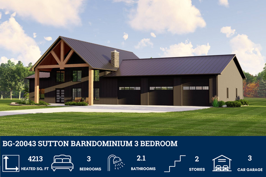 BG-20043 Sutton Barndominium House Plan