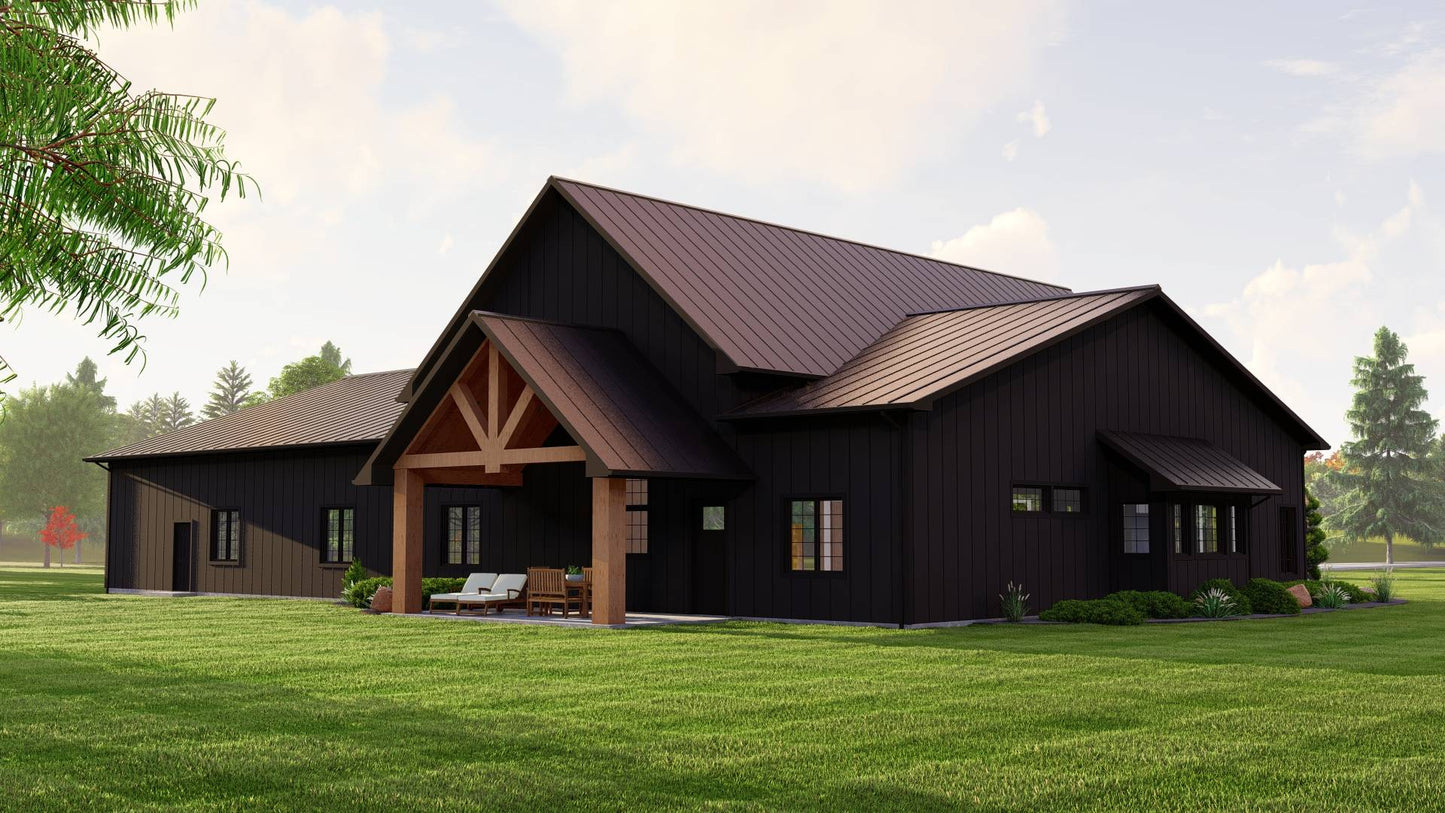 BG-20043 Sutton Barndominium House Plan