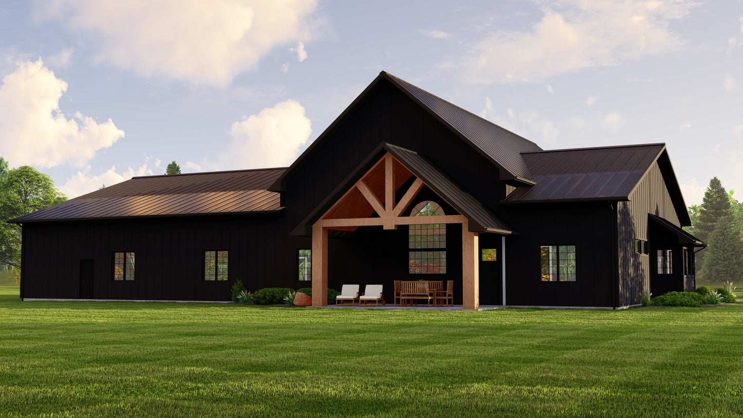 BG-20043 Sutton Barndominium House Plan