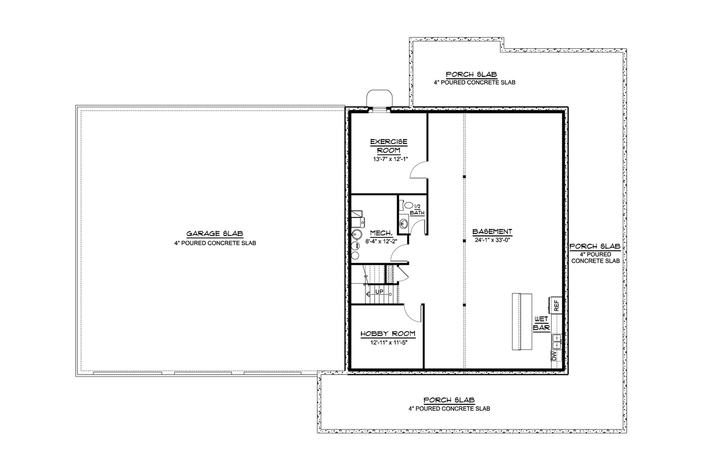 BG-20047 Ellsworth Barndominium House Plan