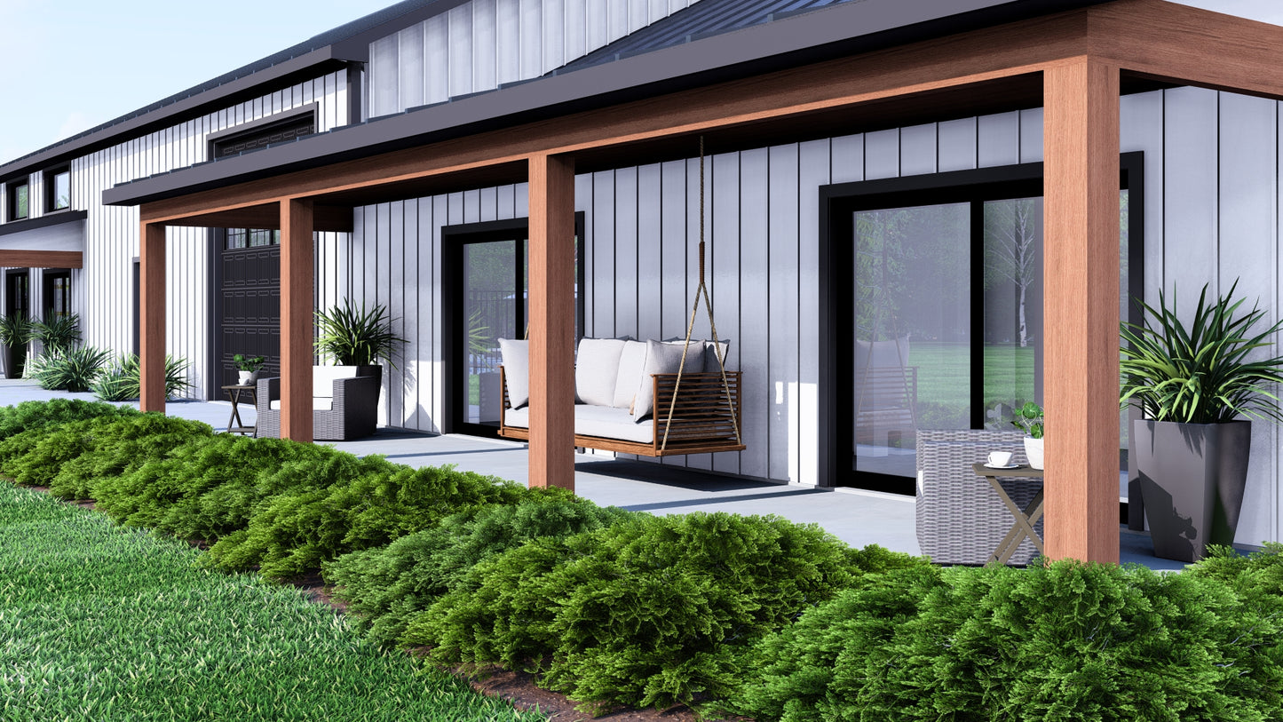 BG-20050 Stratford Barndominium House Plan