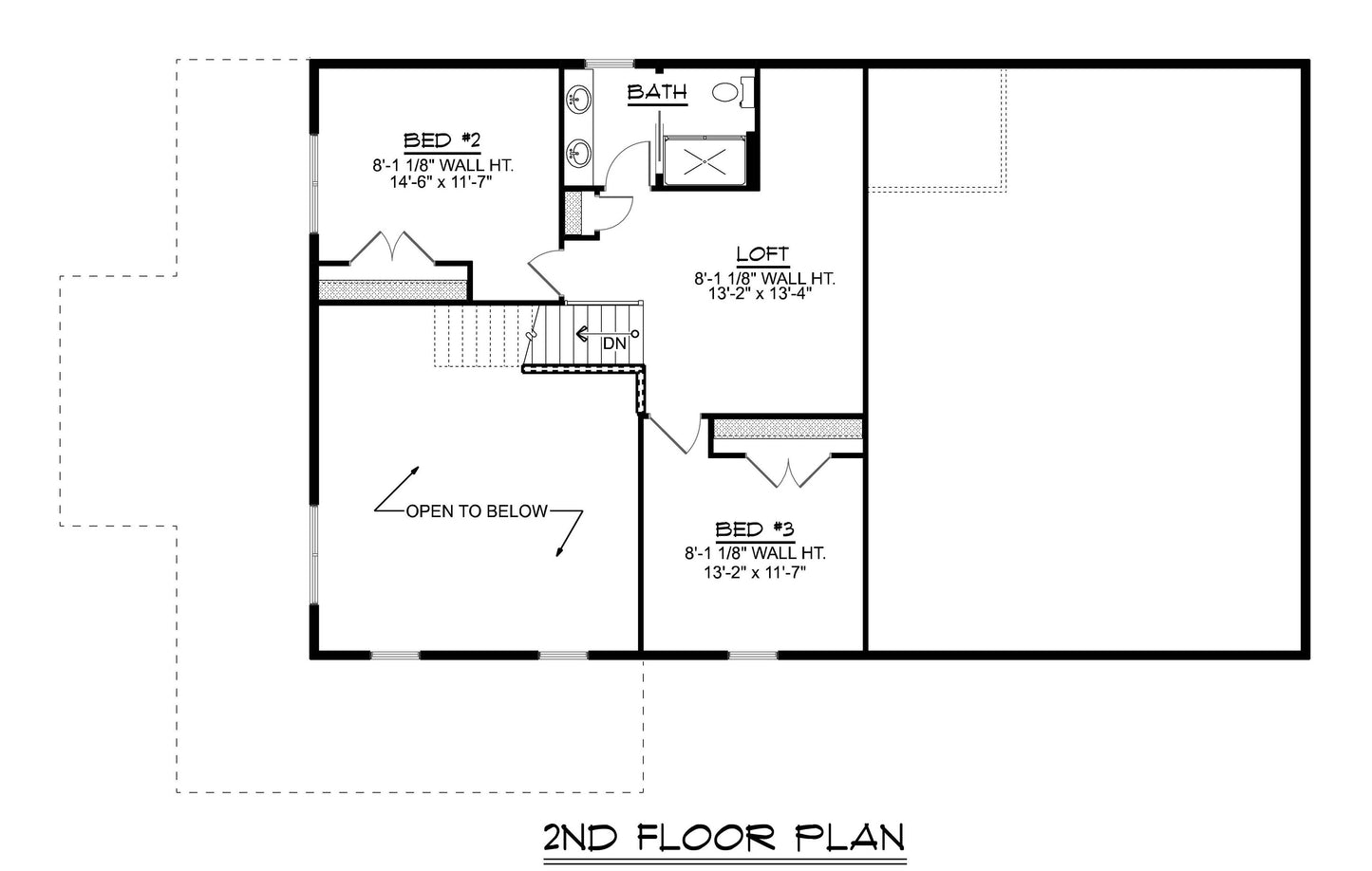 BG-20052 Harrow Barndominium House Plan