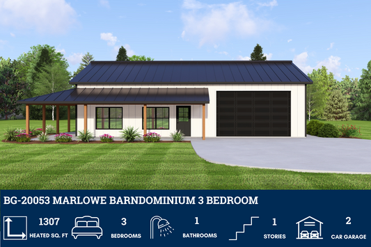 BG-20053 Marlowe Barndominium House Plan