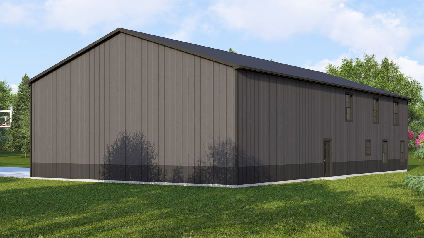 BG-20054 Norwood Barndominium House Plan