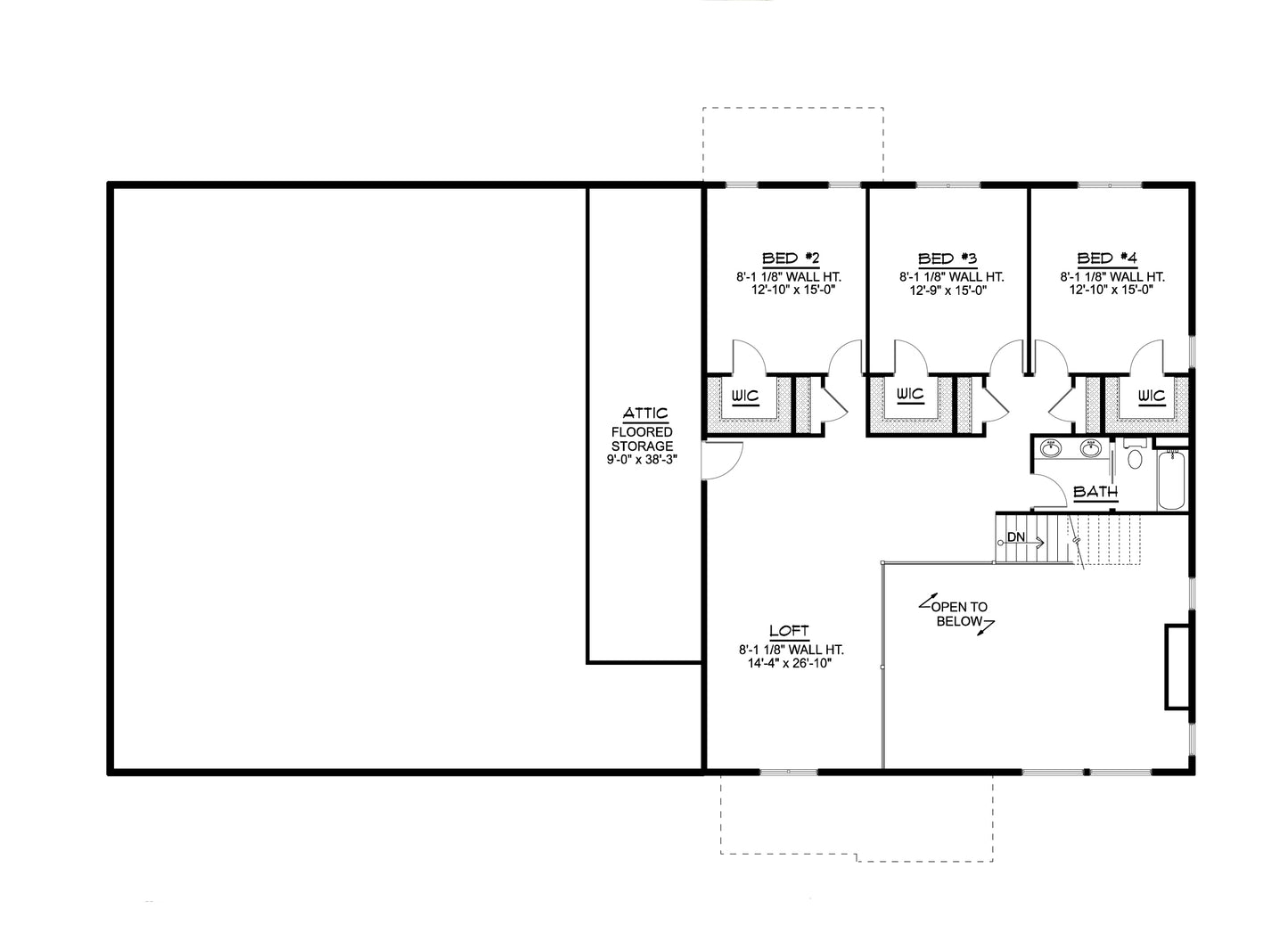 BG-20055 Piedmont Barndominium House Plan