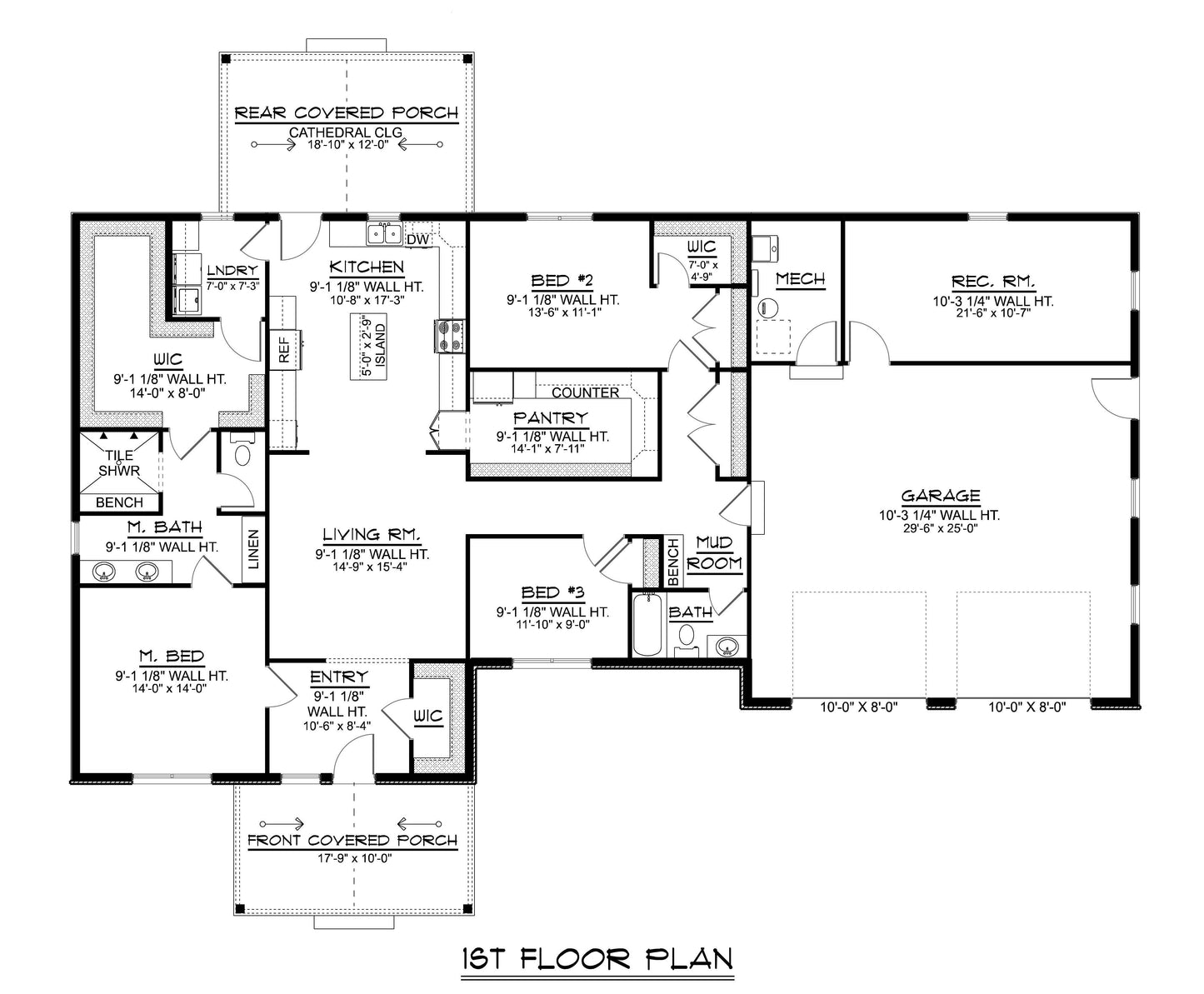BG-20066 Wentworth Barndominium House Plan