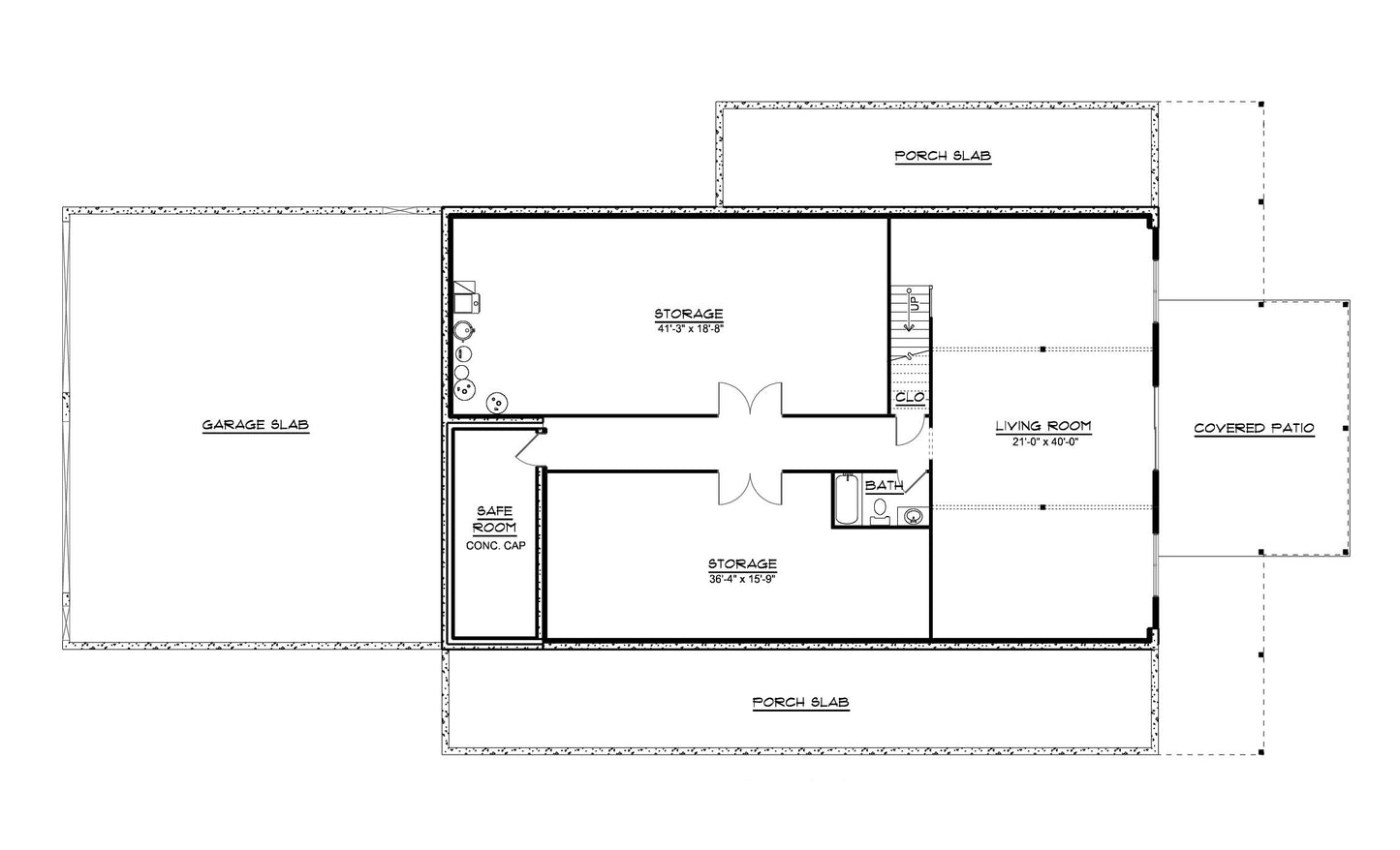 BG-20069 Pembroke Barndominium House Plan
