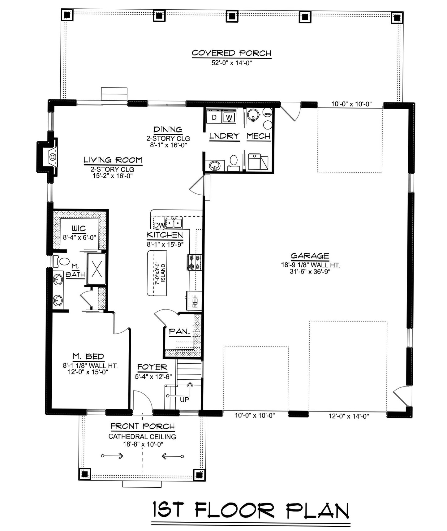 BG-20082 Chester Barndominium House Plan