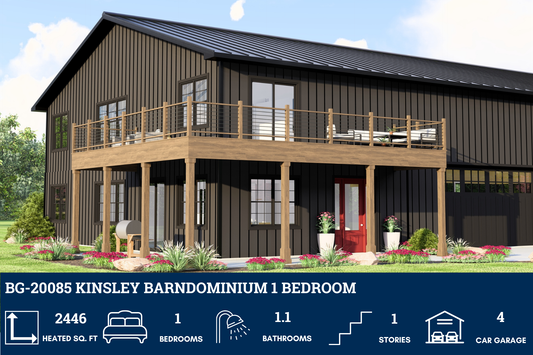 BG-20085 Kinsley Barndominium House Plan