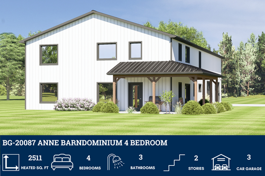 BG-20087 Anne Barndominium House Plan