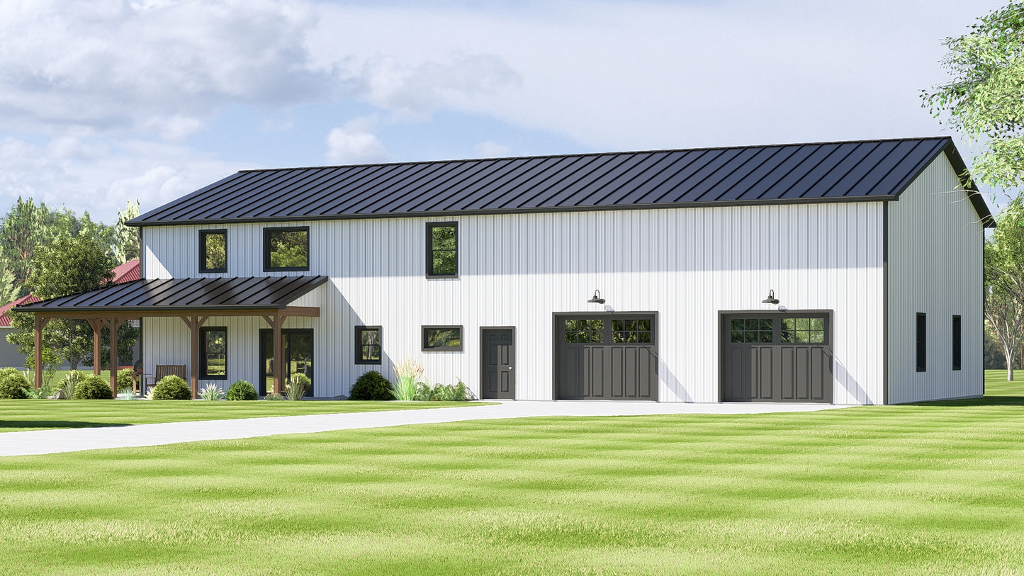 BG-20087 Anne Barndominium House Plan