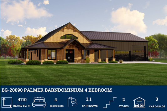 BG-20090 Palmer Barndominium House Plan