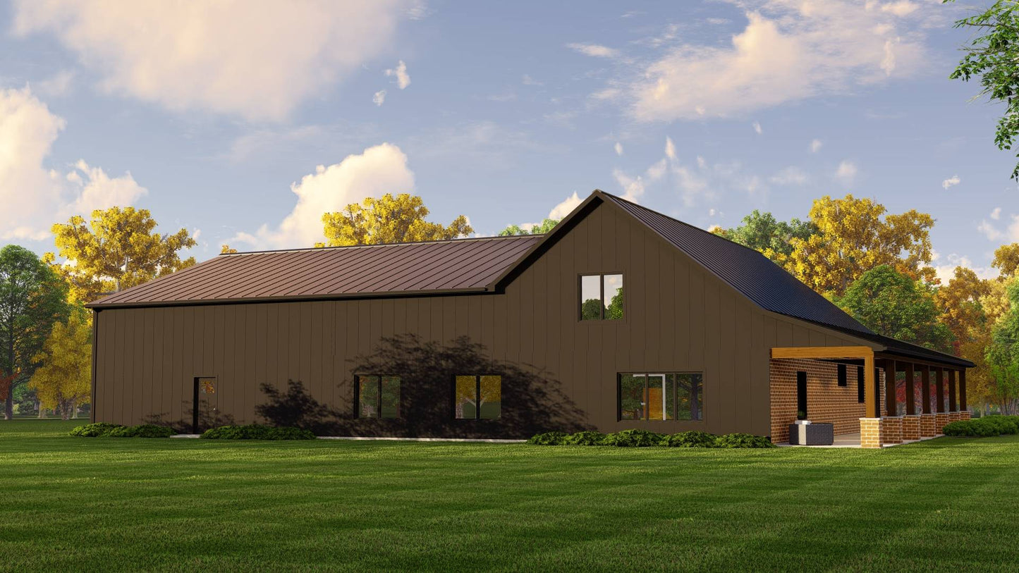 BG-20090 Palmer Barndominium House Plan