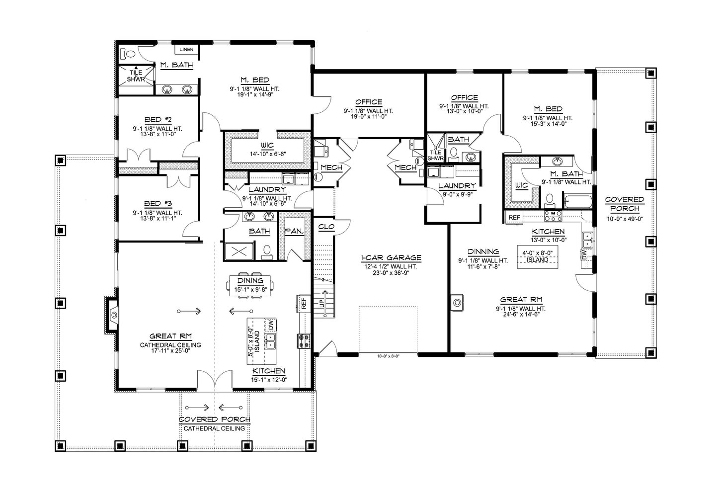 BG-20096 Connie Barndominium House Plan
