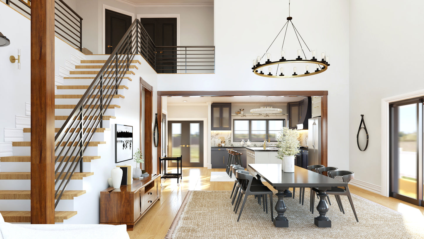 BG-20097 Colby Barndominium House Plan