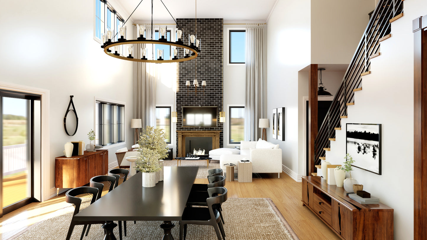 BG-20097 Colby Barndominium House Plan