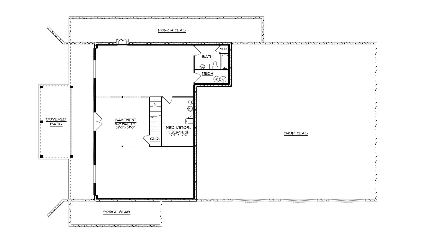 BG-20097 Collin Barndominium House Plan