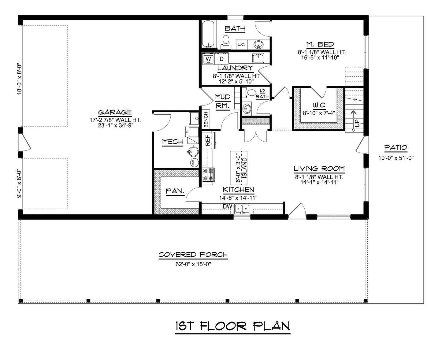 BG-20101 Vernon Barndominium House Plan