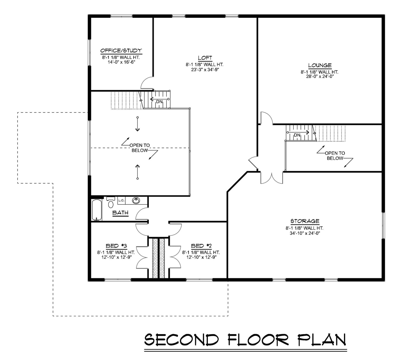 BG-20102 Jack Barndominium House Plan