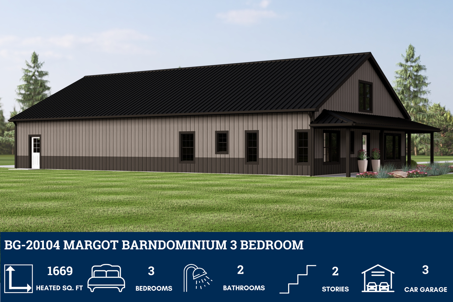BG-20104 Margot Barndominium House Plan