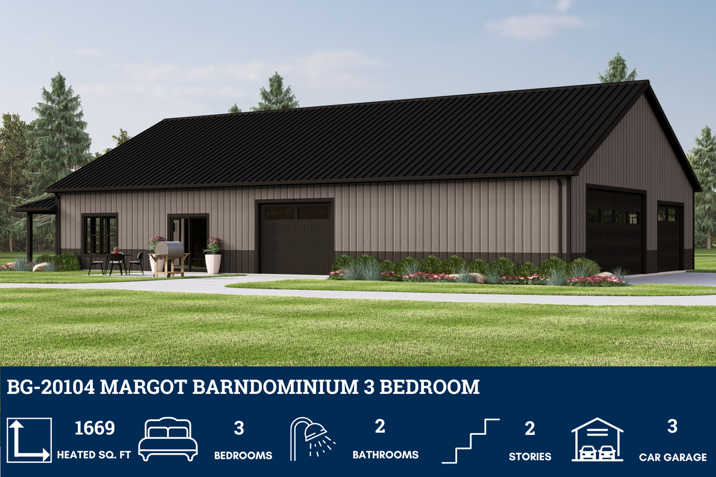 BG-20104 Margot Barndominium House Plan