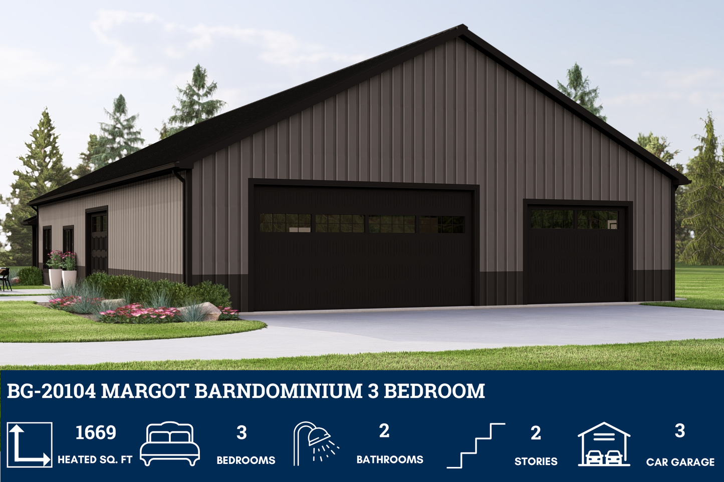BG-20104 Margot Barndominium House Plan