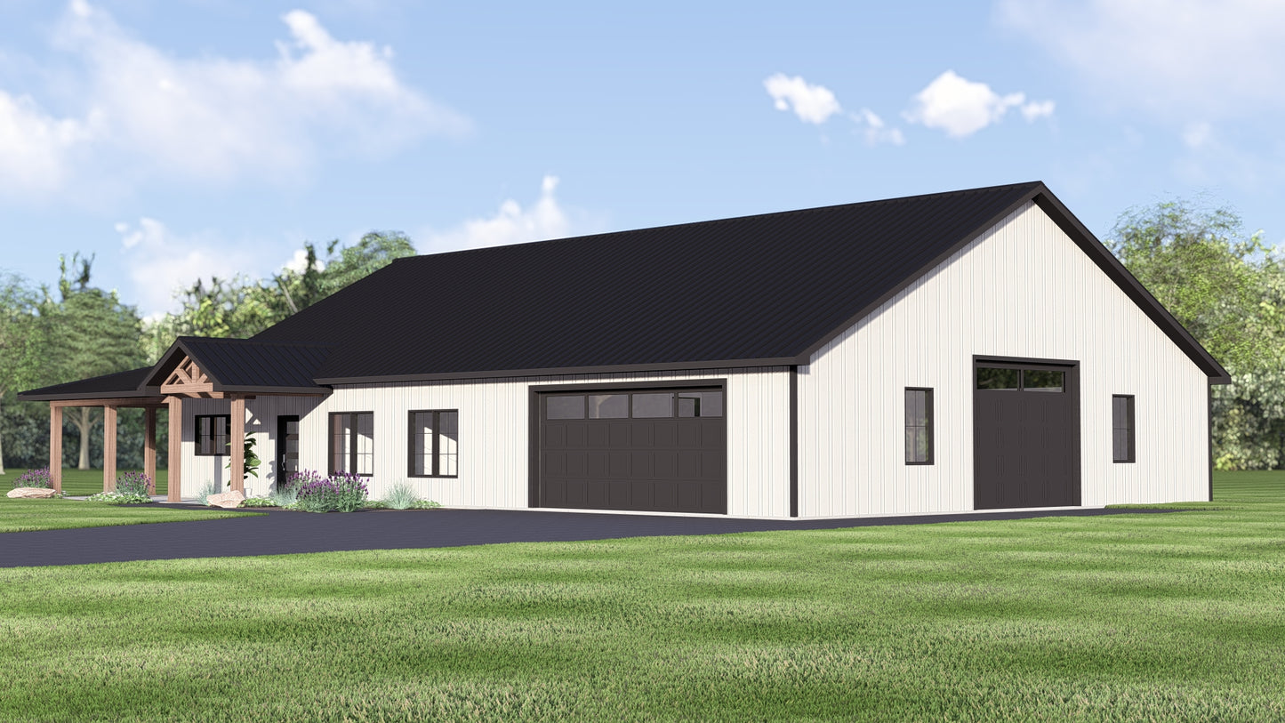 BG-20106 Eleanor Barndominium House Plan