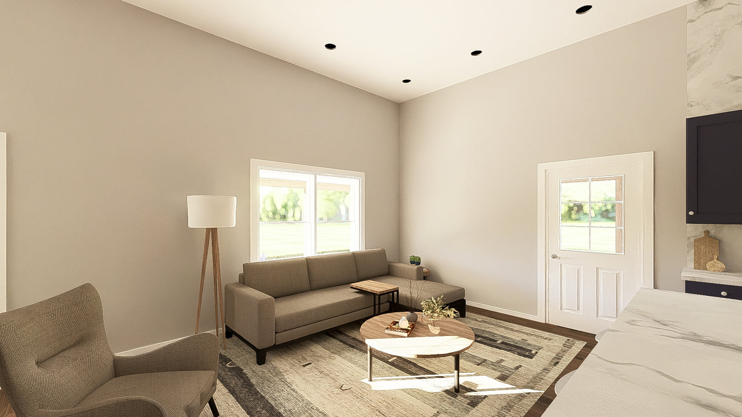 BG-20109 Dorothy Barndominium House Plan