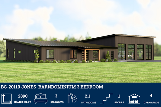 BG-20110 Jones Barndominium House Plan