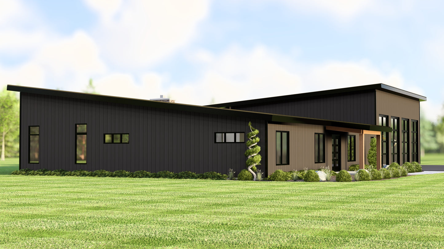 BG-20110 Jones Barndominium House Plan