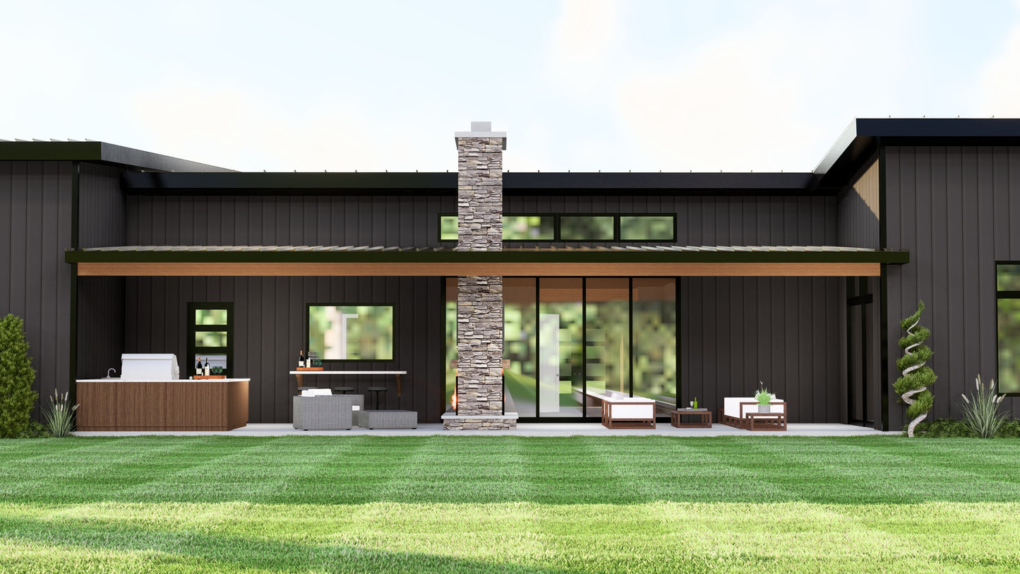 BG-20110 Jones Barndominium House Plan
