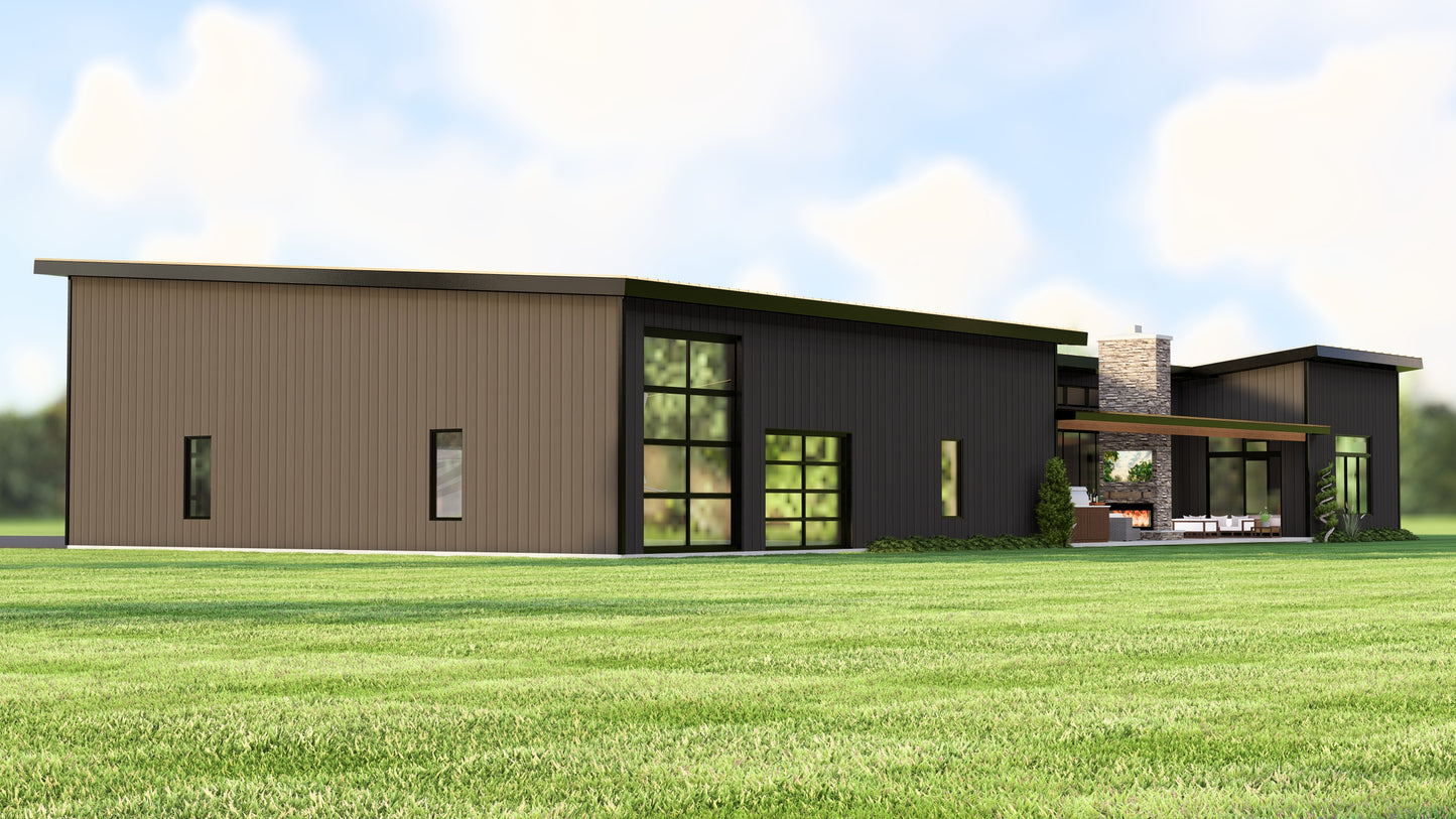 BG-20110 Jones Barndominium House Plan