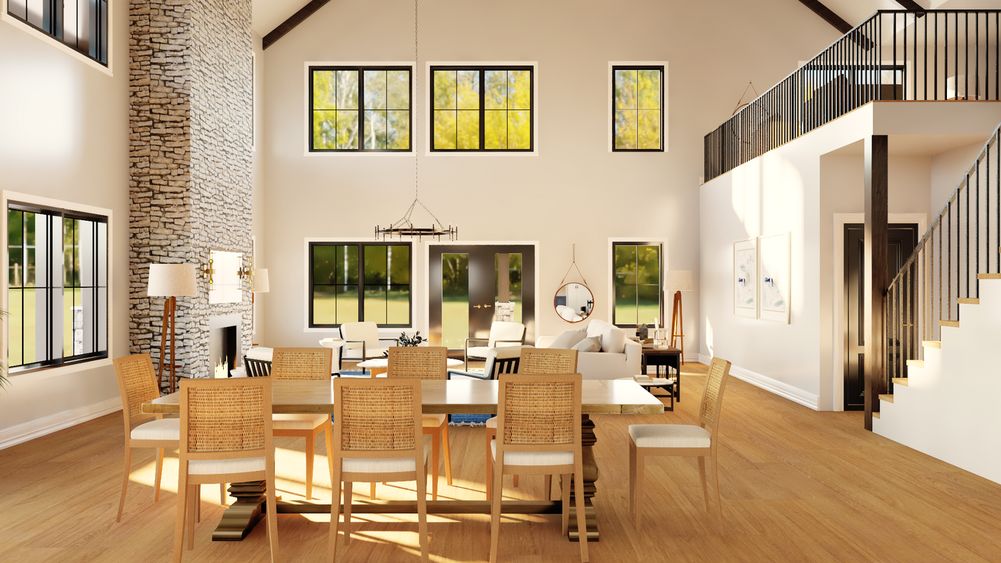BG-20112 Owen Barndominium House Plan