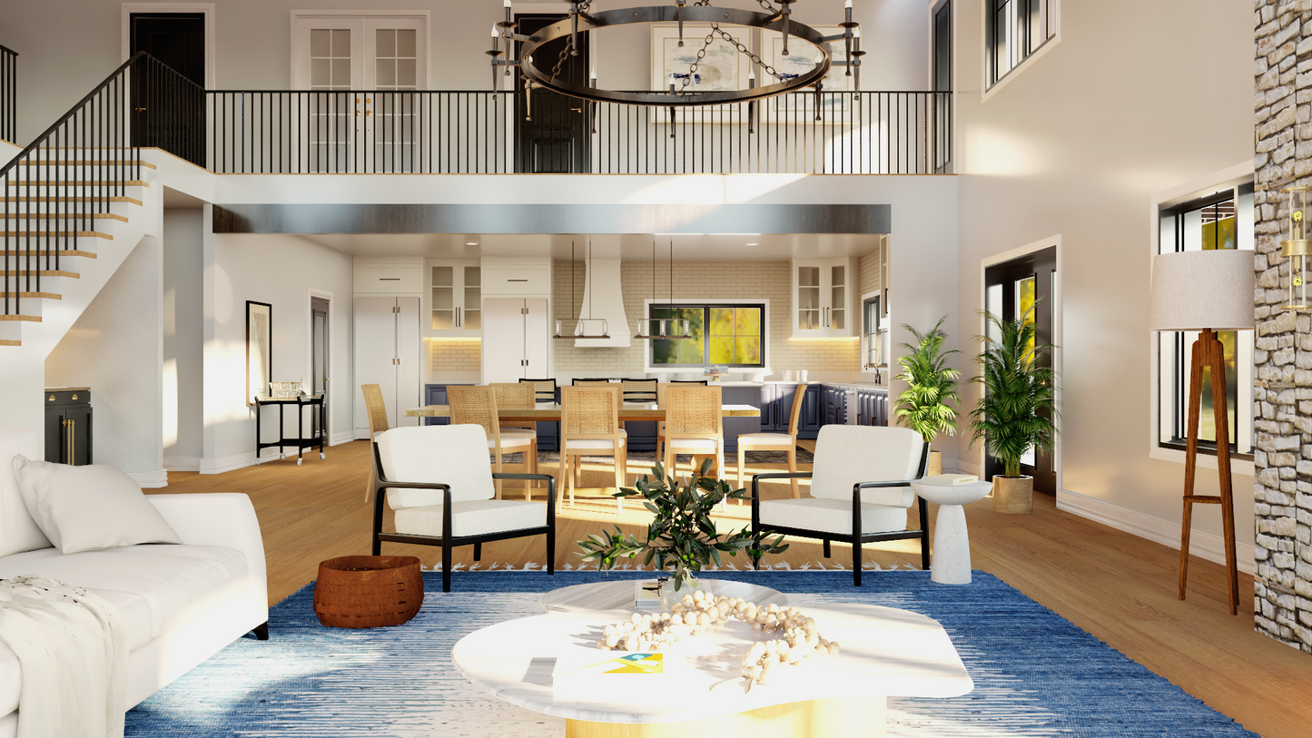 BG-20112 Owen Barndominium House Plan