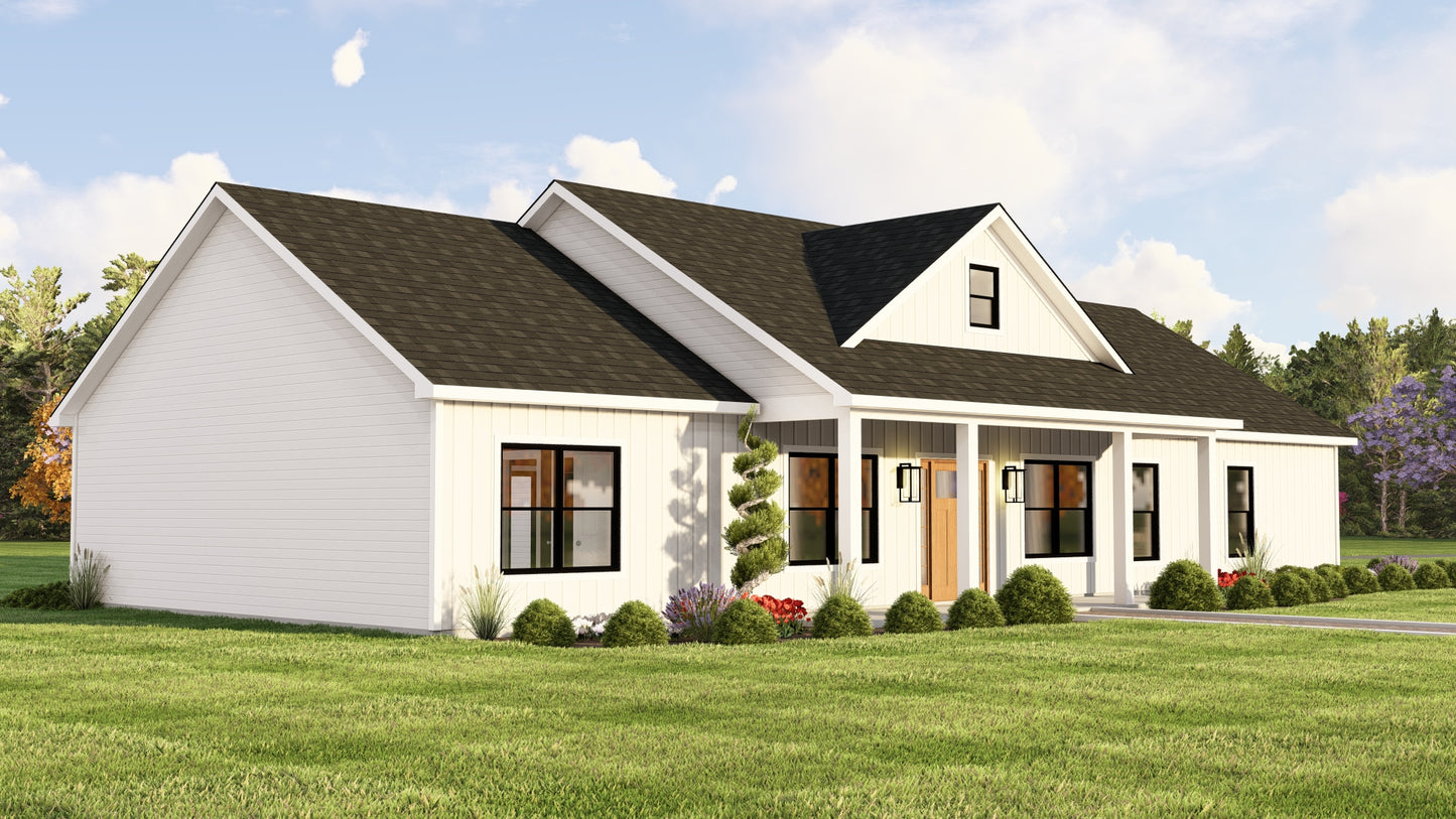 BG-20113 Quinn Barndominium House Plan