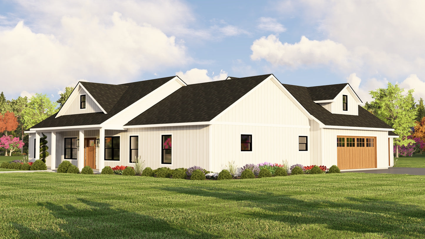 BG-20113 Quinn Barndominium House Plan