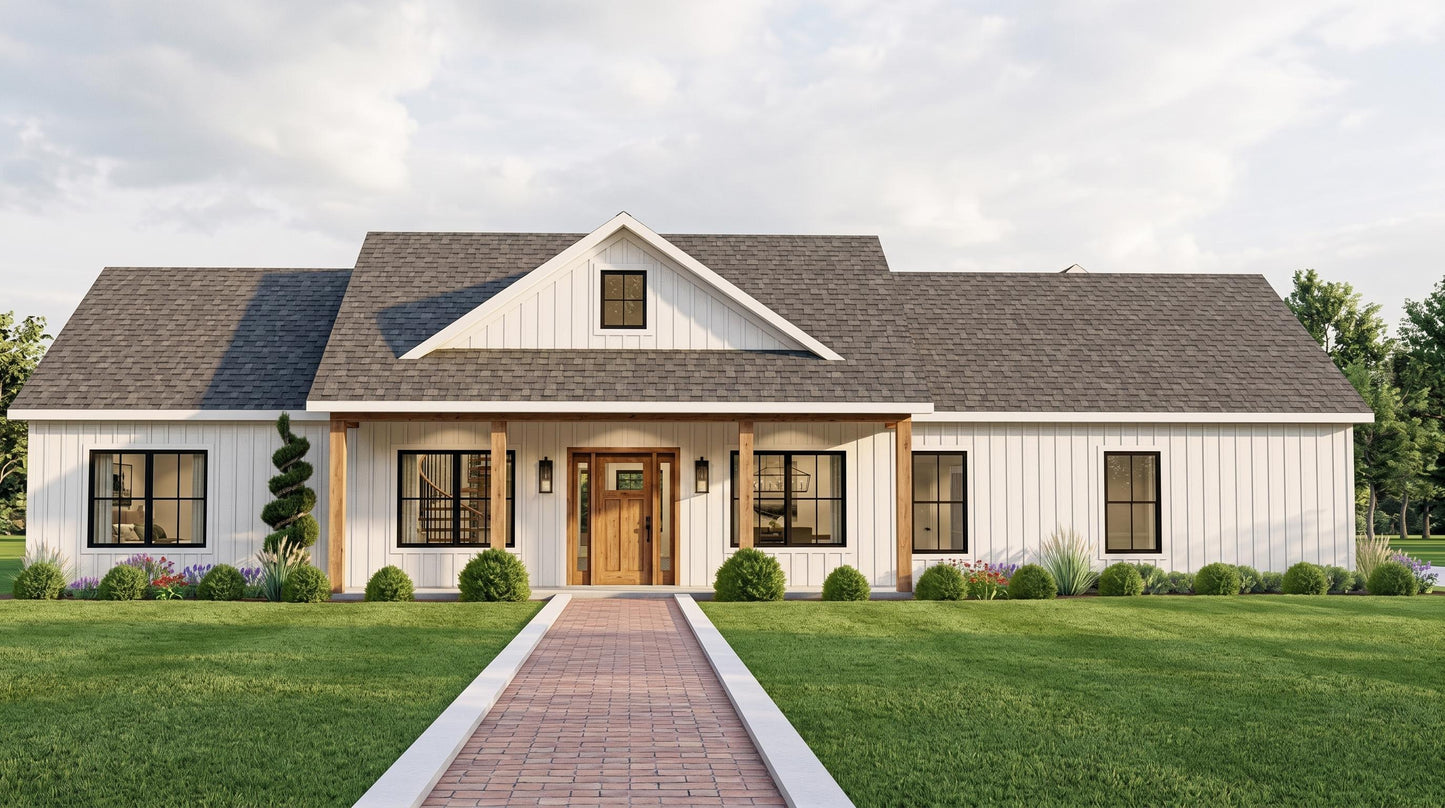 BG-20113 Quinn Barndominium House Plan