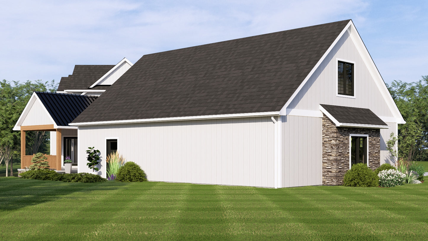 BG-20115 Tommy Barndominium House Plan
