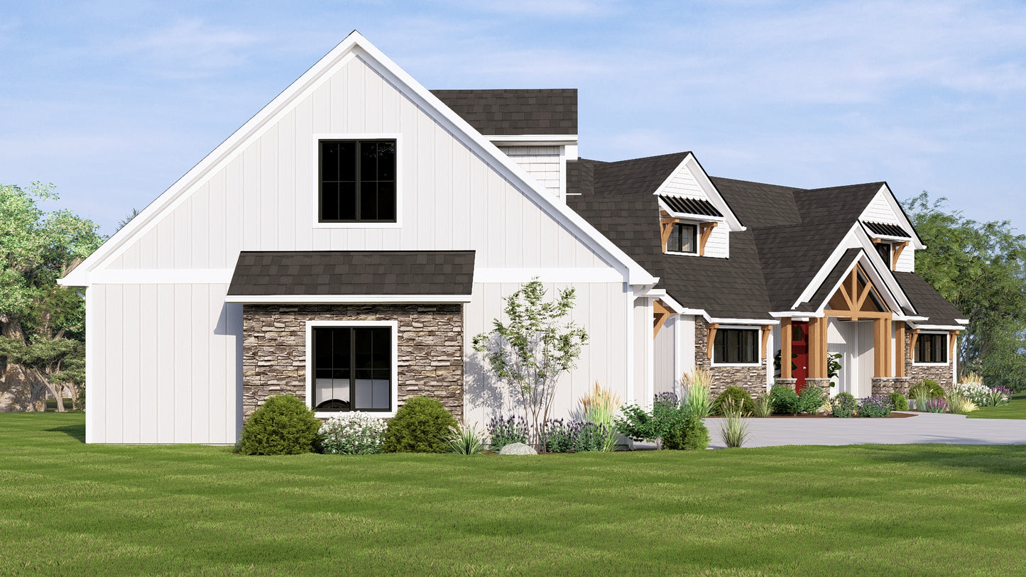 BG-20115 Tommy Barndominium House Plan