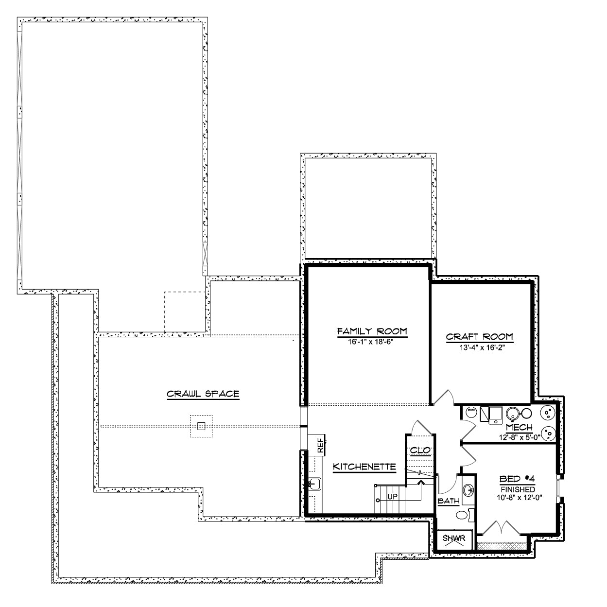 BG-20116 Blaine Barndominium House Plan