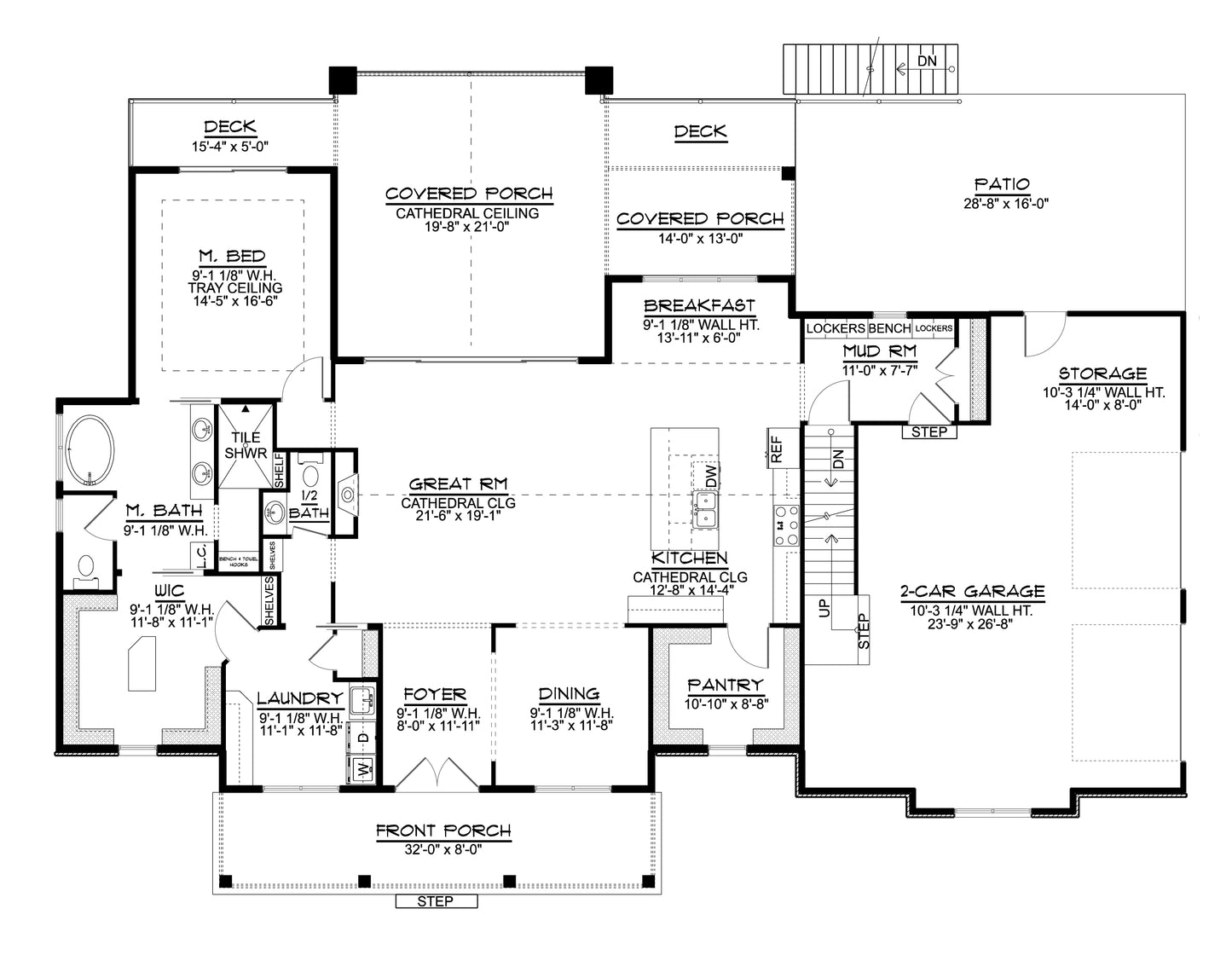 BG-20117 Foster Barndominium House Plan
