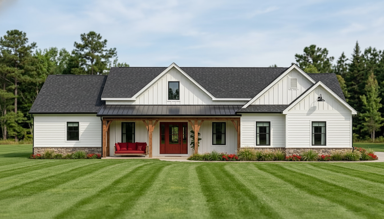 BG-20118 Hendrick Barndominium House Plan
